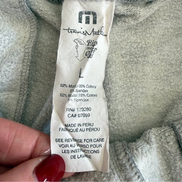 Travis Mathew Cloud Pant 2.0 Jogger Pants Heather Grey L - Picture 6 of 9